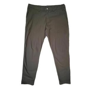 Lululemon Athletica Black Chinos Versatile Everyday Wear - 35